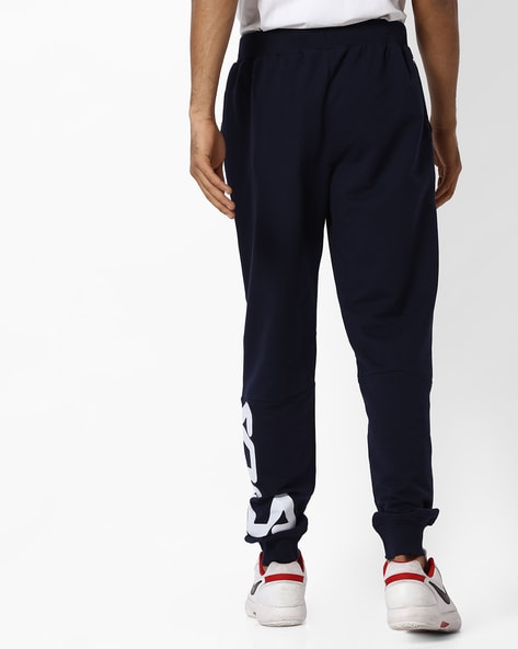 Buy Navy Blue Trousers & Pants for Men by FILA Online