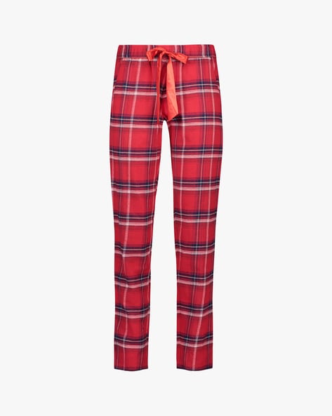 Womens red 2024 pyjama bottoms