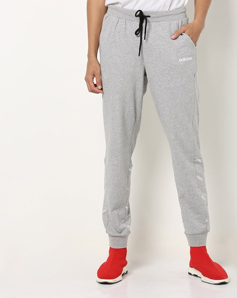 mens grey adidas track pants