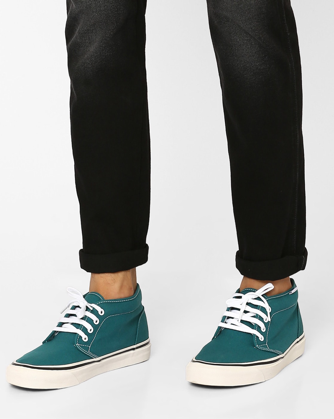 Buy Teal Green Sneakers for Men by Vans 
