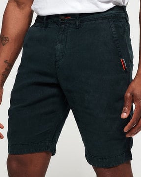 superdry linen shorts