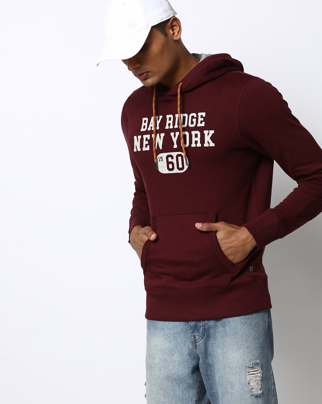 maroon sweatshirt mens