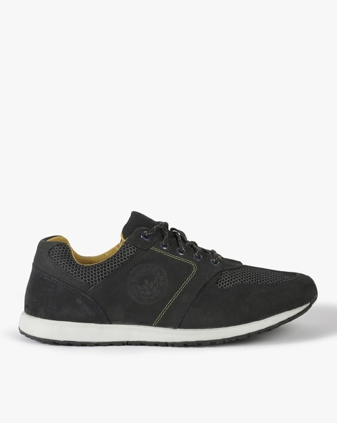 woodland leather sports shoes