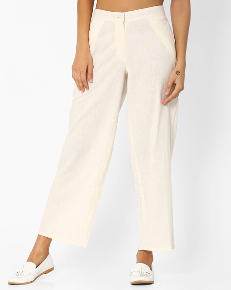 white palazzo pants online