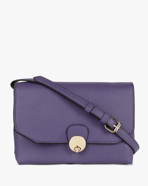 accessorize purple bag