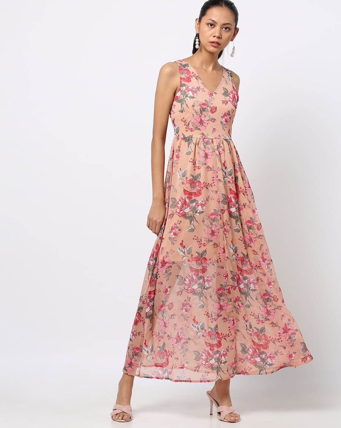 Buy Pink Dresses for Women by MID WAIST Online | Ajio.com