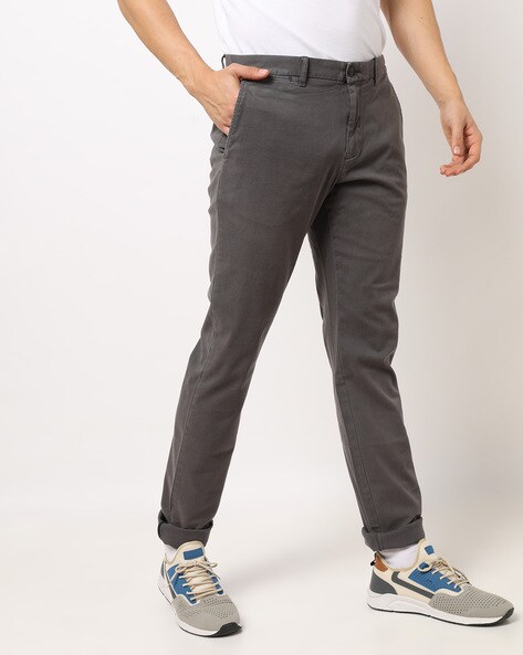 tommy hilfiger grey trousers