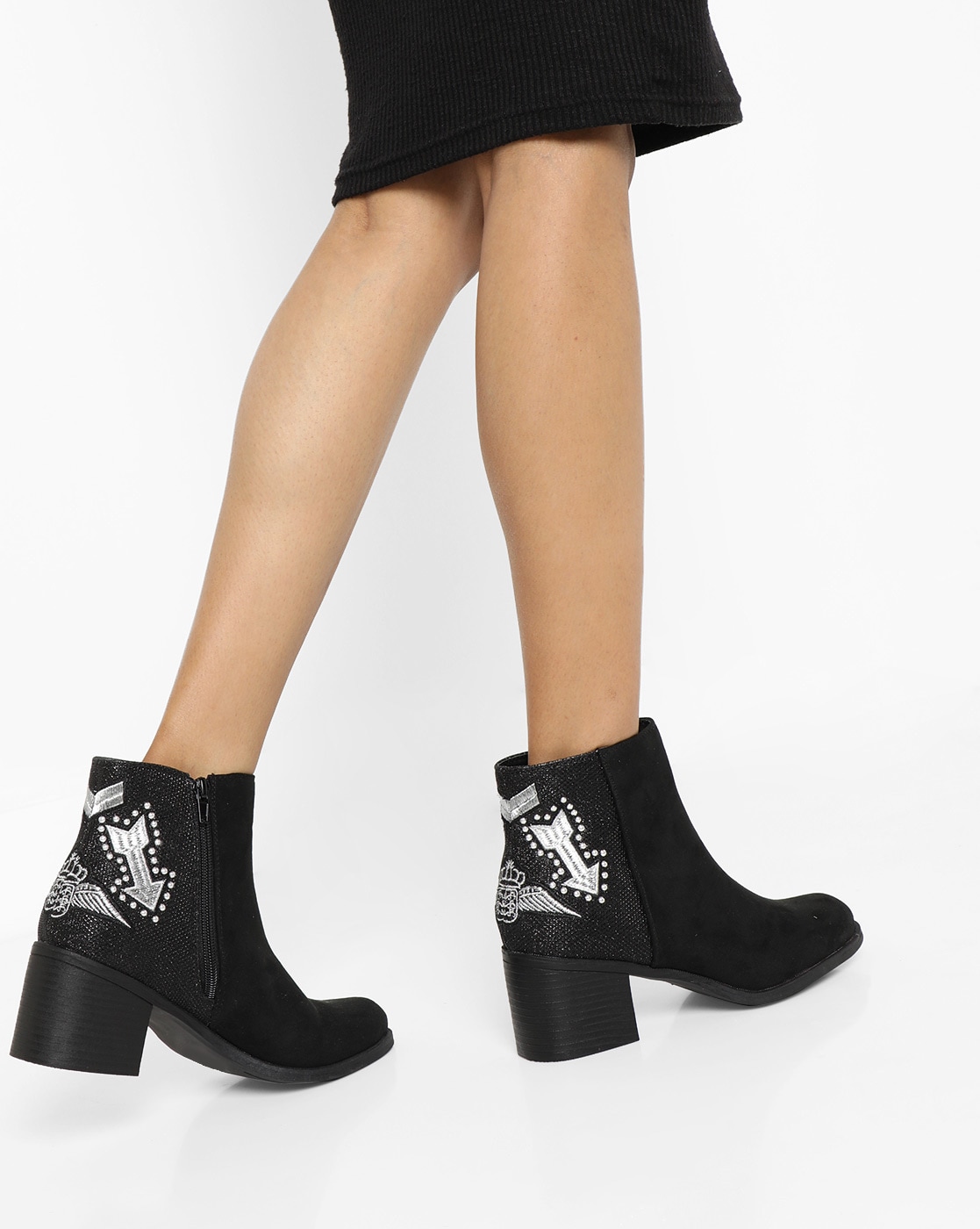 truffle collection heeled ankle boots