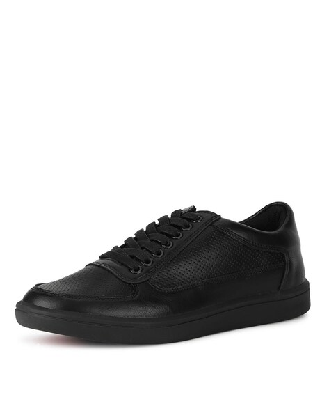 Louis Philippe Lace Ups : Buy Louis Philippe Men Black Leather