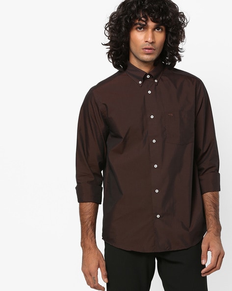 Buy Brown Shirts for Men by THE BEAR HOUSE Online