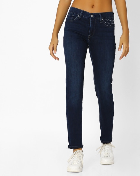 Buy Dark Blue Jeans & Jeggings for Women by LEVIS Online