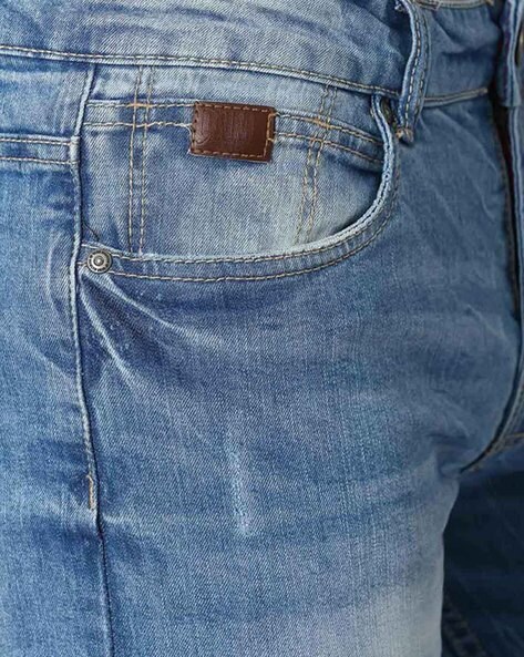 Buy Light Blue Jeans for Men by DNMX Online