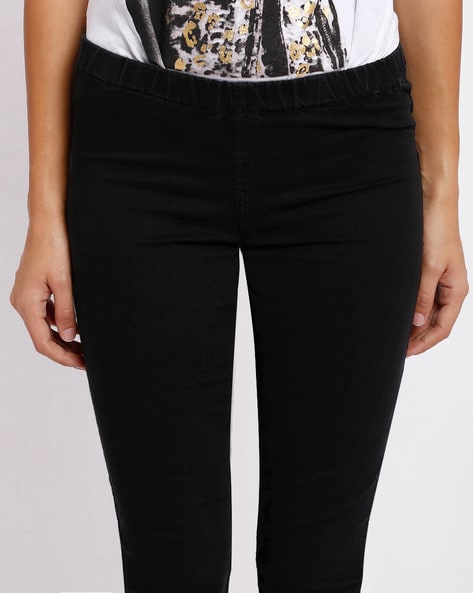 m jeans by maurices™ Black Mid Rise Jegging | maurices