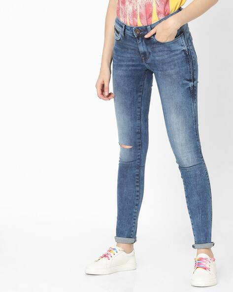 womens wrangler skinny jeans