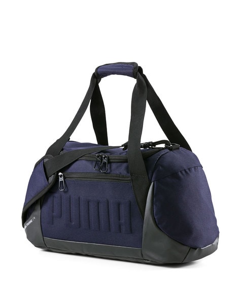 puma duffle bag blue