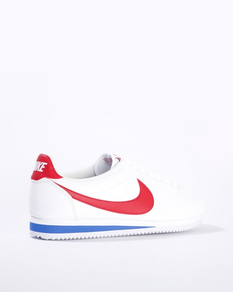 nike red and blue cortez