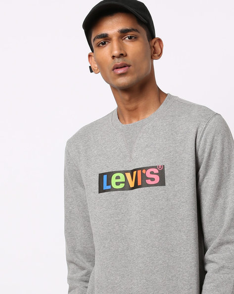 Buy Grey Sweatshirt & Hoodies for Men by LEVIS Online 