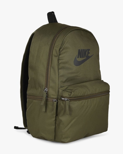 Heritage Textured Backpack with Signature Branding