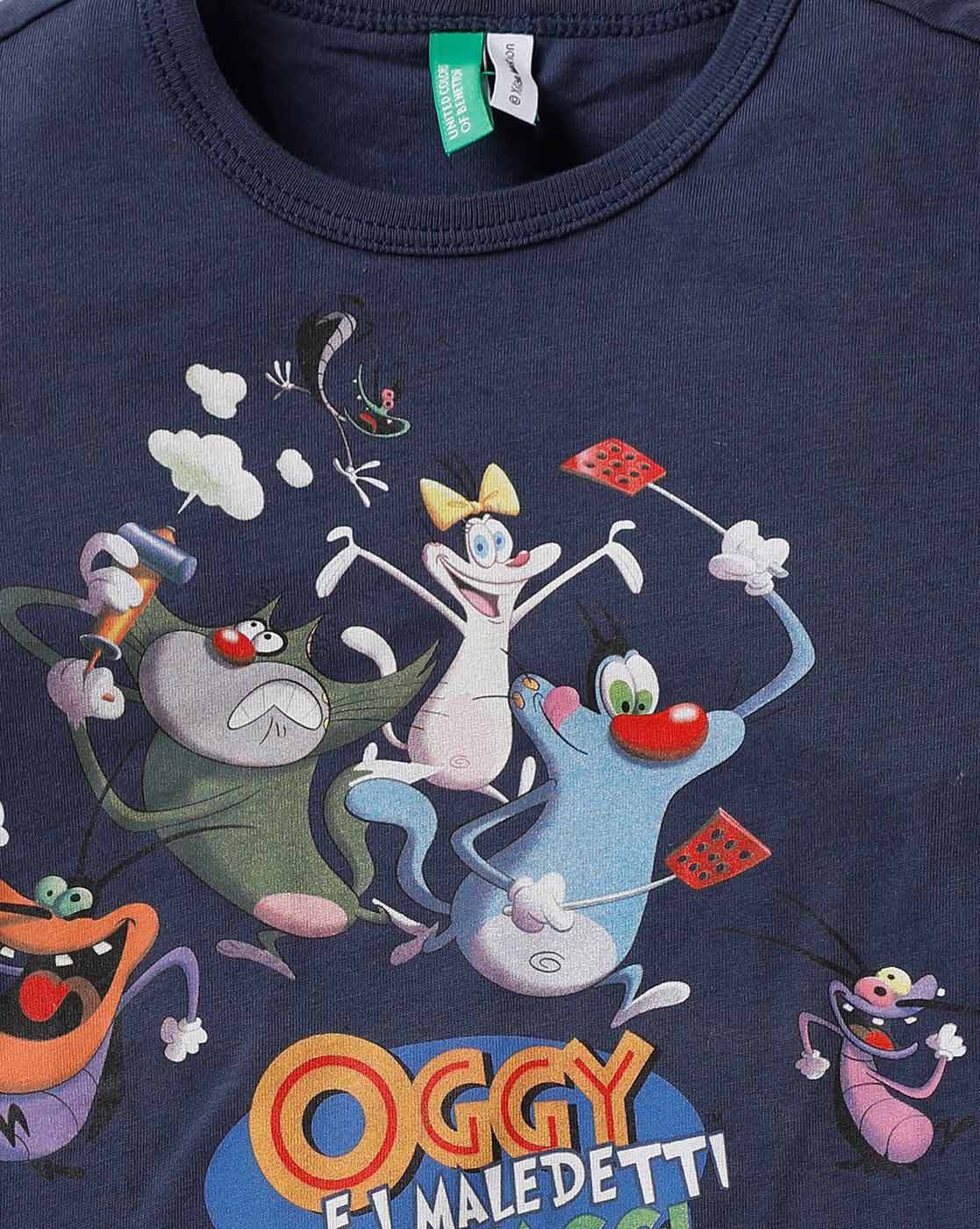oggy and the cockroaches t shirt india