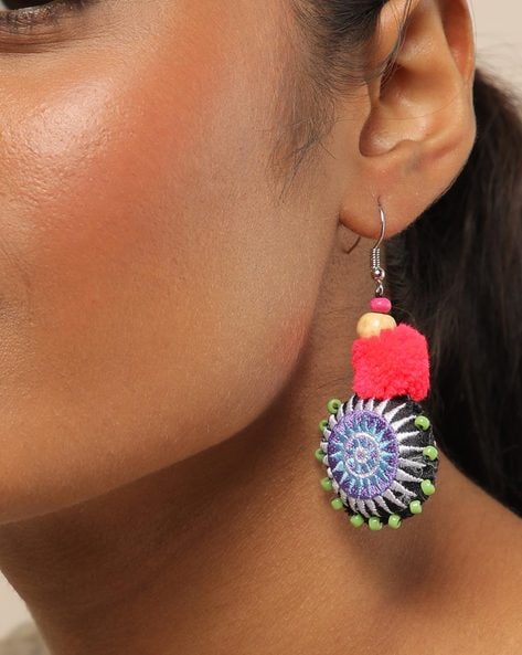 Pom Pom Decor Earrings | SHEIN