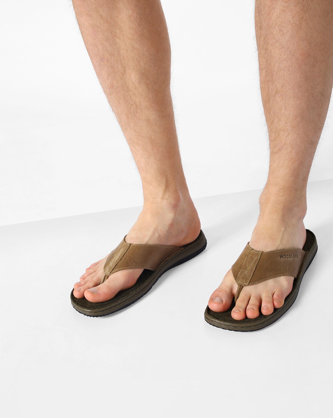 woodland flip flops for men