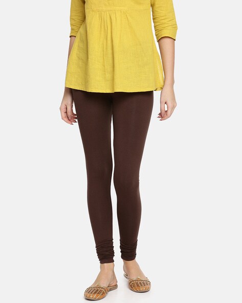 brown leggings for women