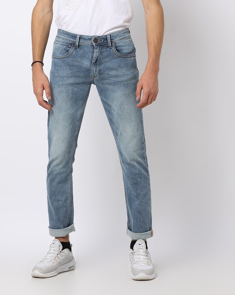 John Players Low-Rise Skinny-Fit Jeans