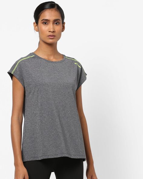 Buy Grey Tshirts for Women by PERFORMAX Online