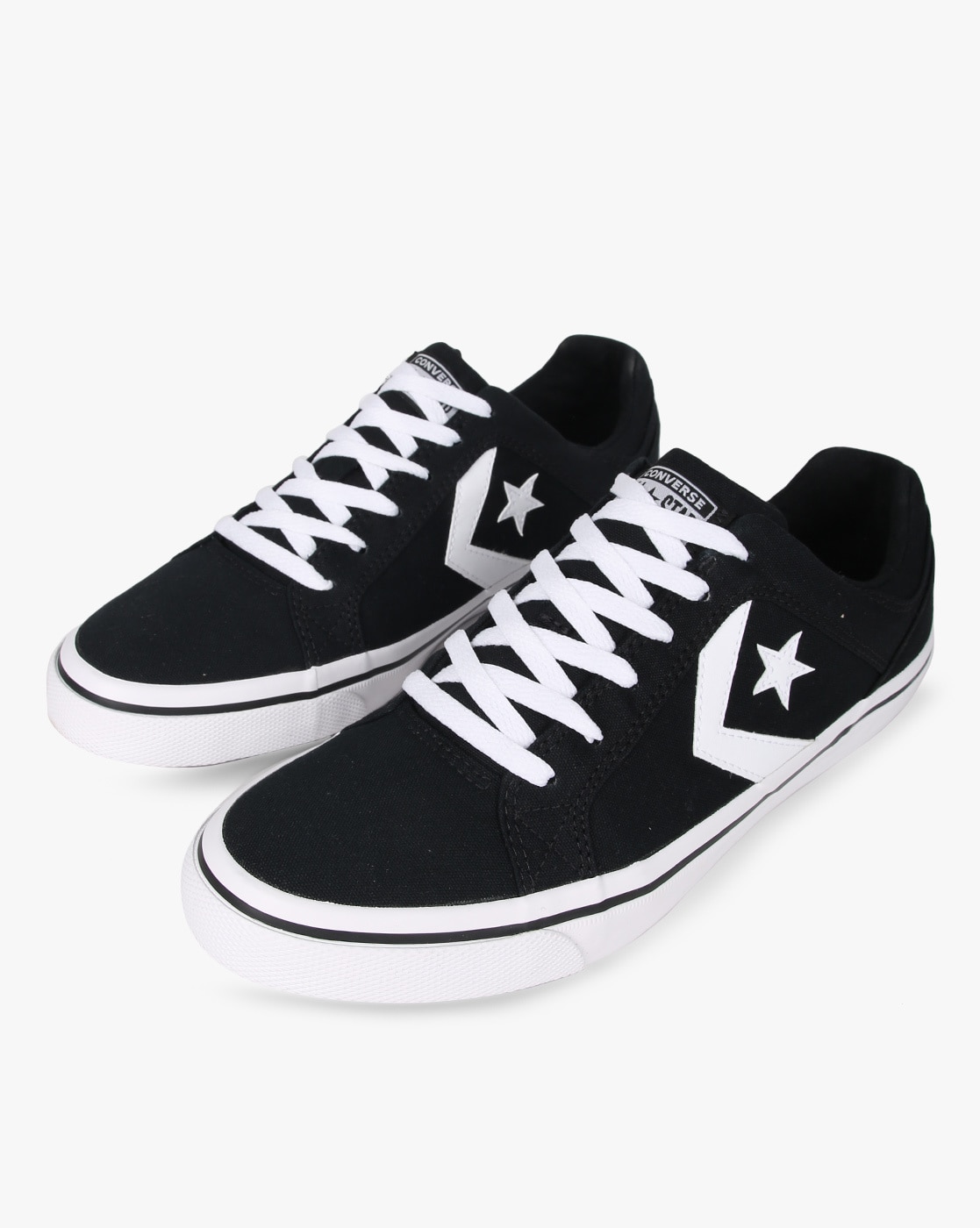 converse gates low canvas trainers