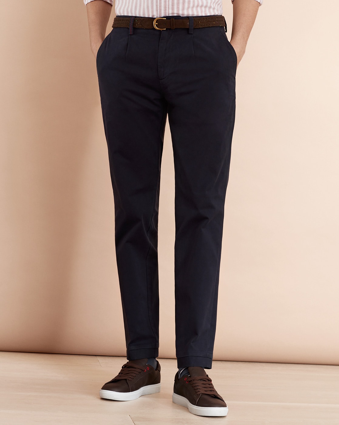 brooks brothers slim fit pants