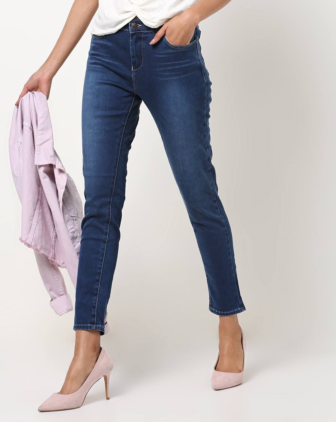 spykar jeans ankle length