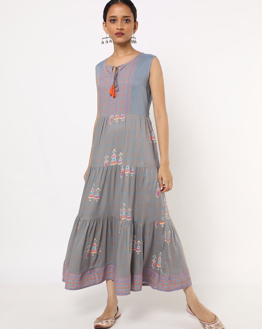 ajio midi dresses