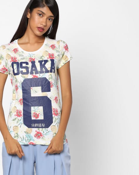 Buy Off-White Tshirts for Women by SUPERDRY Online