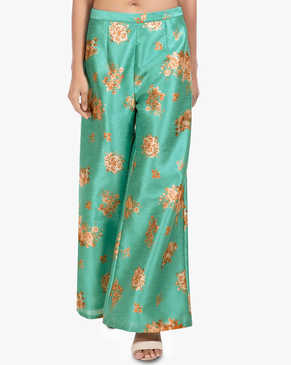 Buy Blue Pants for Women by Indya Online