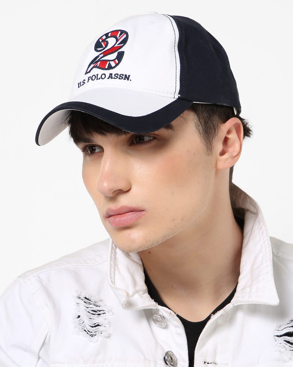 us polo white cap