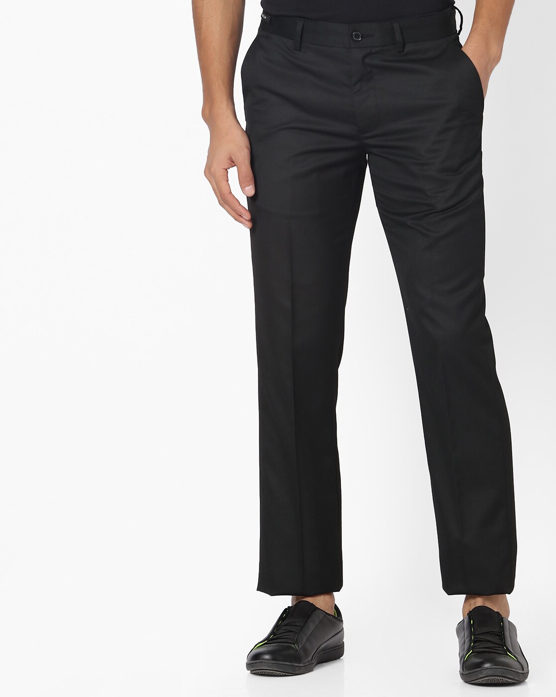 smart casual black trousers