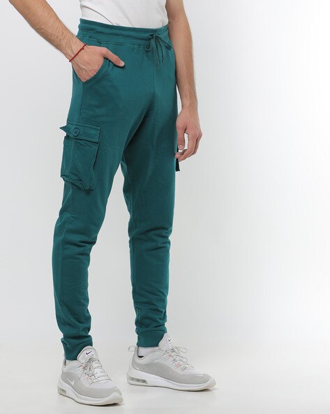 teal joggers