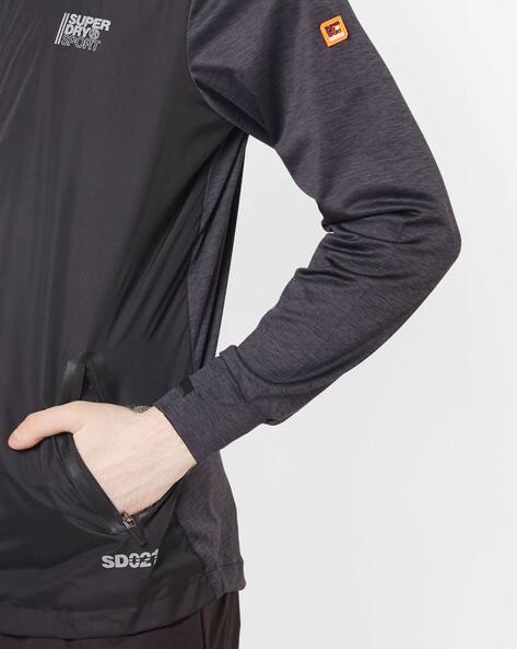 superdry active reflective hybrid jacket