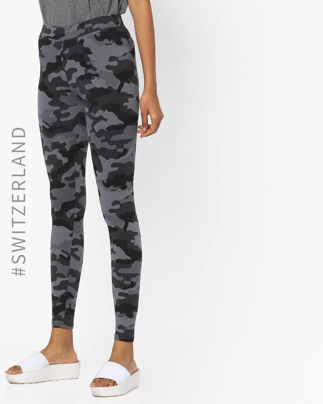 Grey Leggings for Women by TALLY WEiJL 