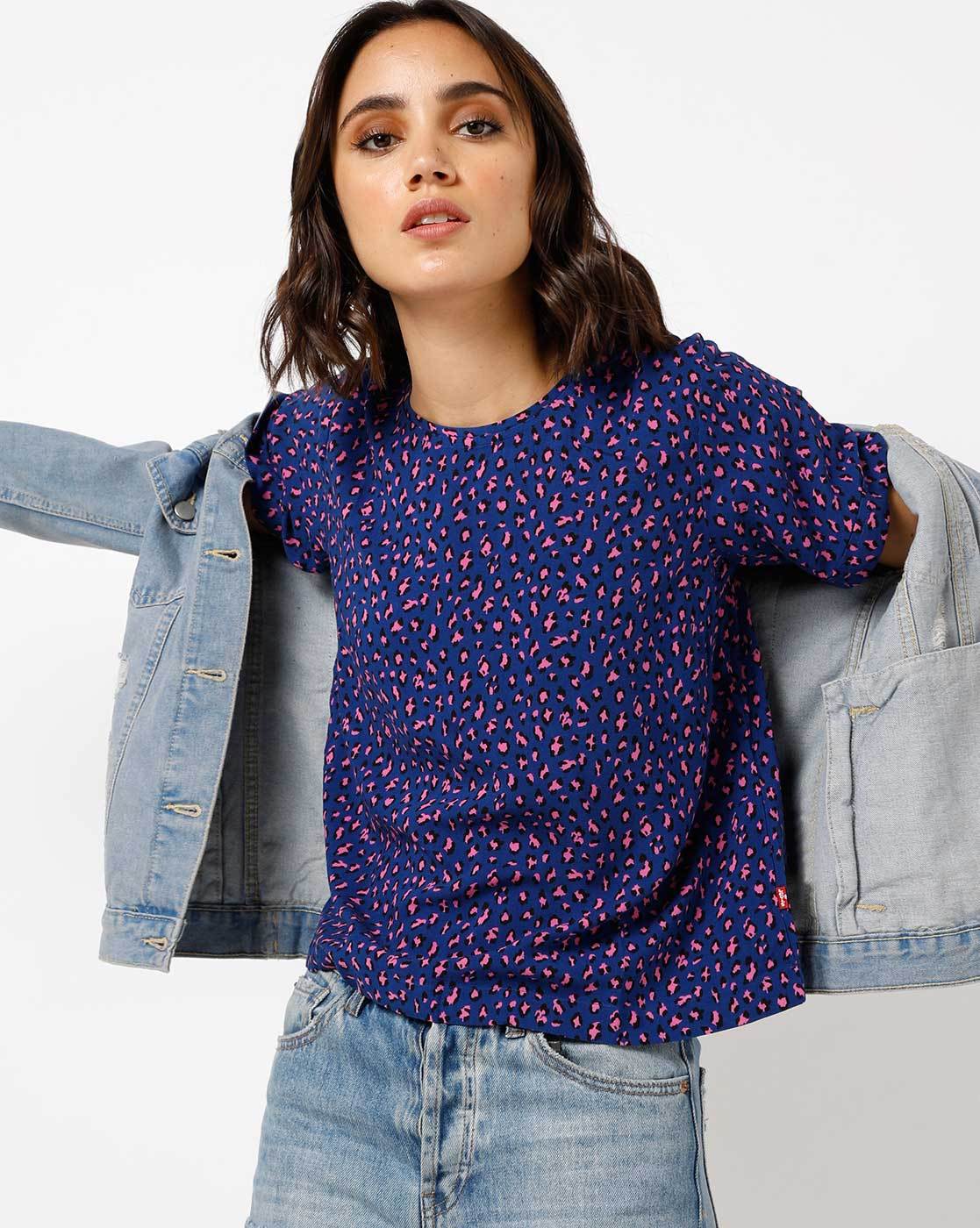Buy Blue Tops for Women by LEVIS Online 