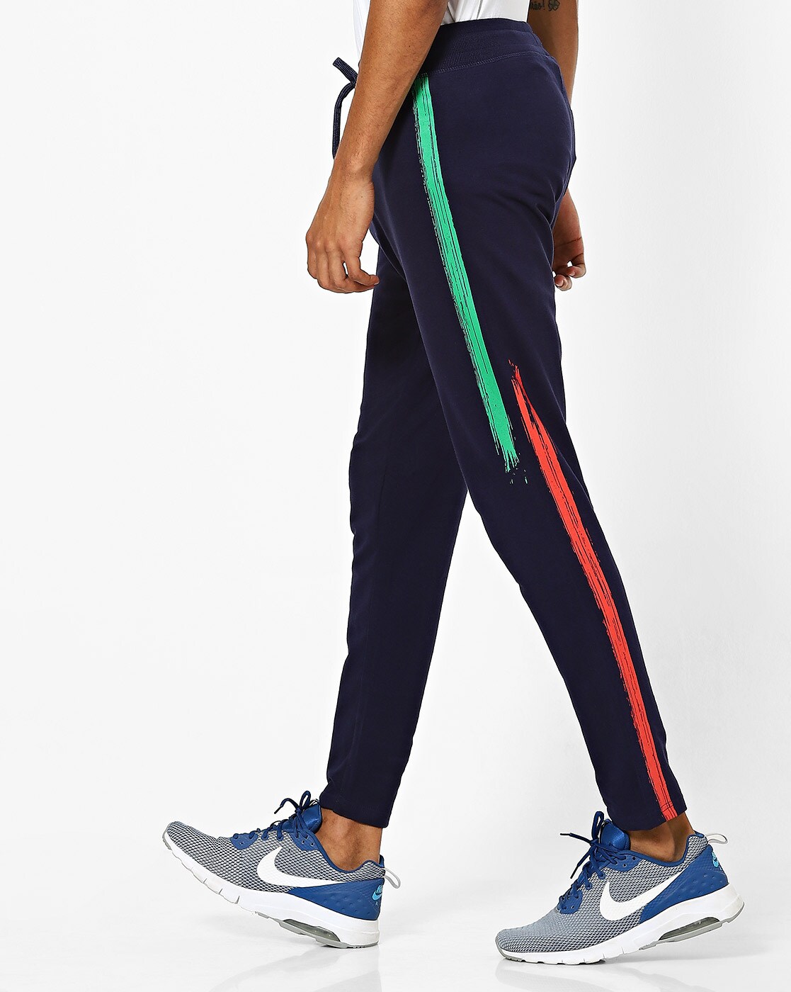 navy blue trackies