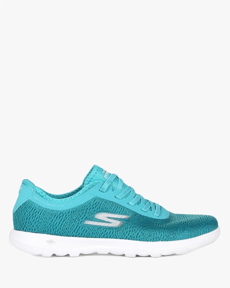 Skechers go walk lite hot sale green