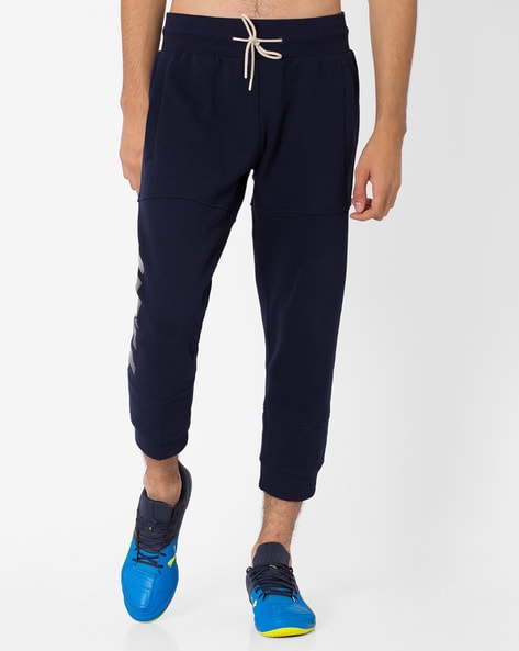 navy blue puma sweatpants