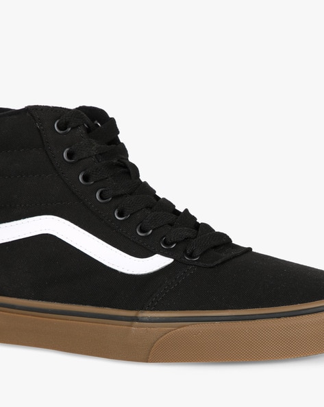 Vans® Ward Hi Men's Skate Shoes | Skate shoes, All black vans, Vans