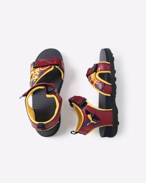 Techno Cat Jr DP Sandals with Velcro Closure