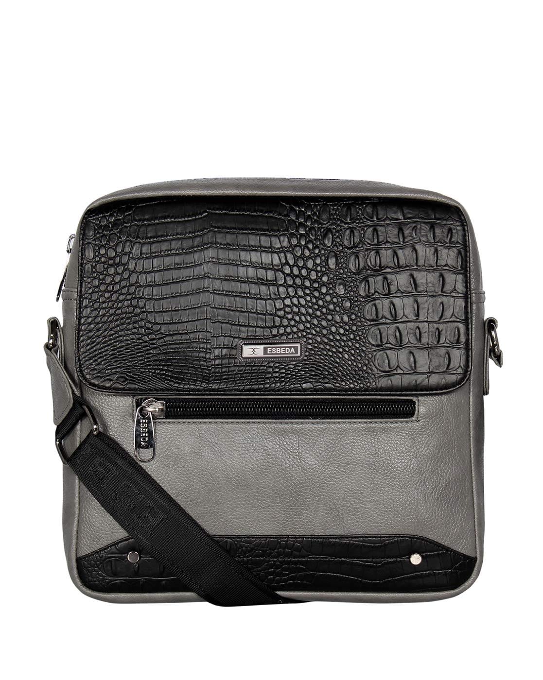 ESBEDA Black Color Tiny Dot Texture Sling Bag For Women
