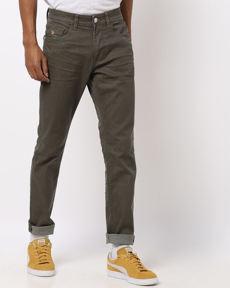 Buy Olive Green Jeans for Men by . Polo Assn. Online 