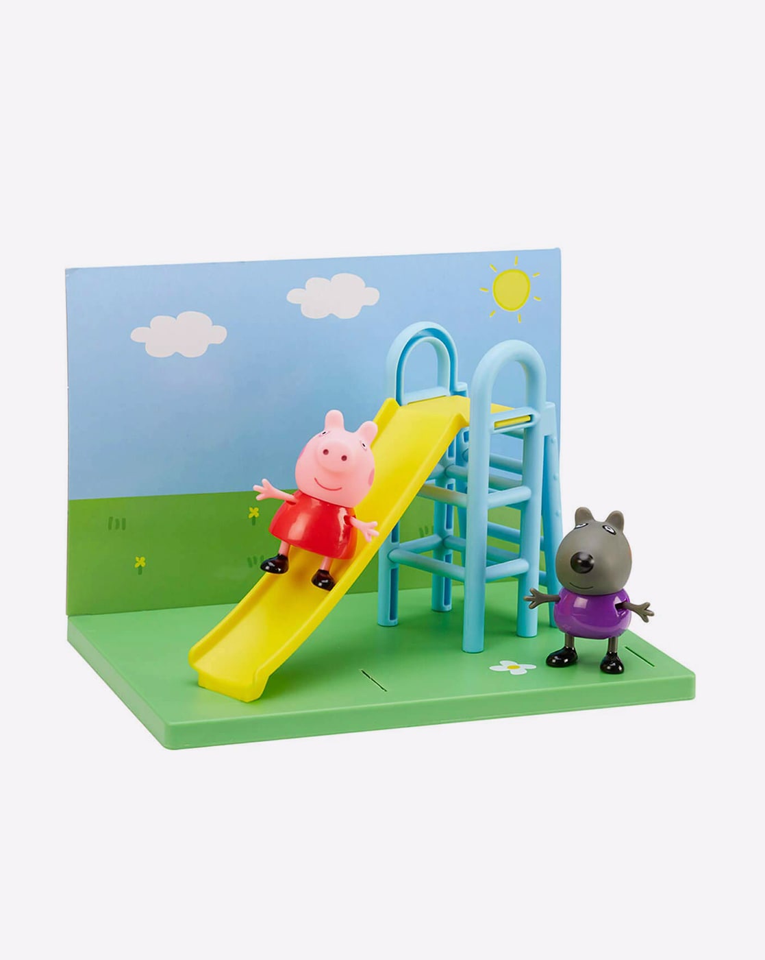 peppa pig slide playset