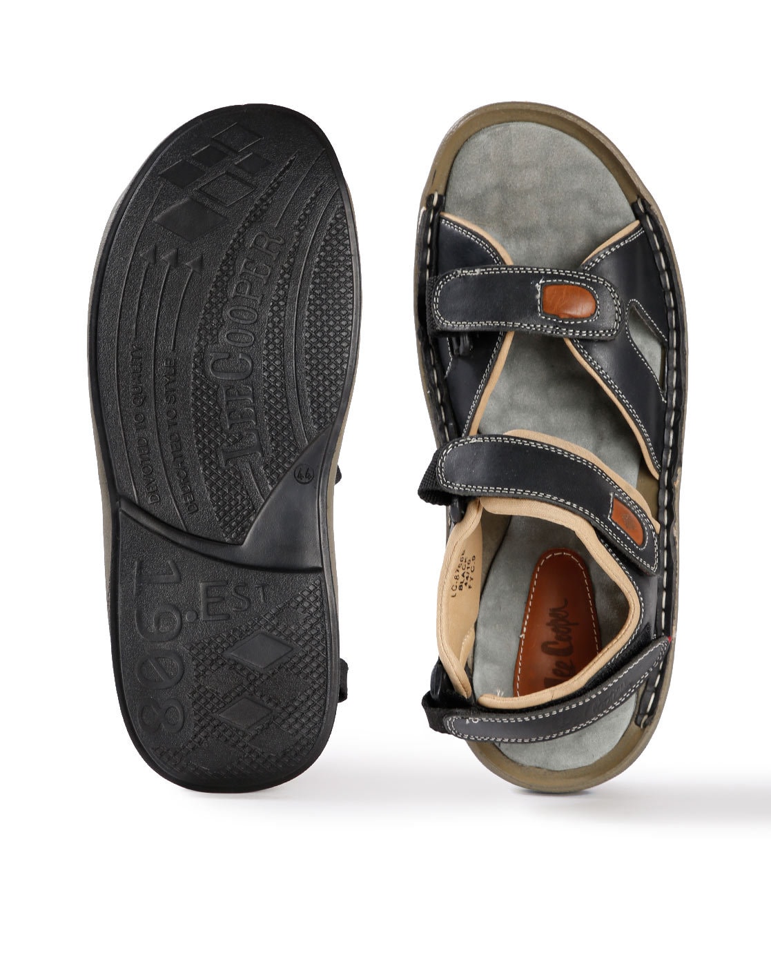 Buy LEE COOPER Tan Mens Casual Wear Slippers | Shoppers Stop