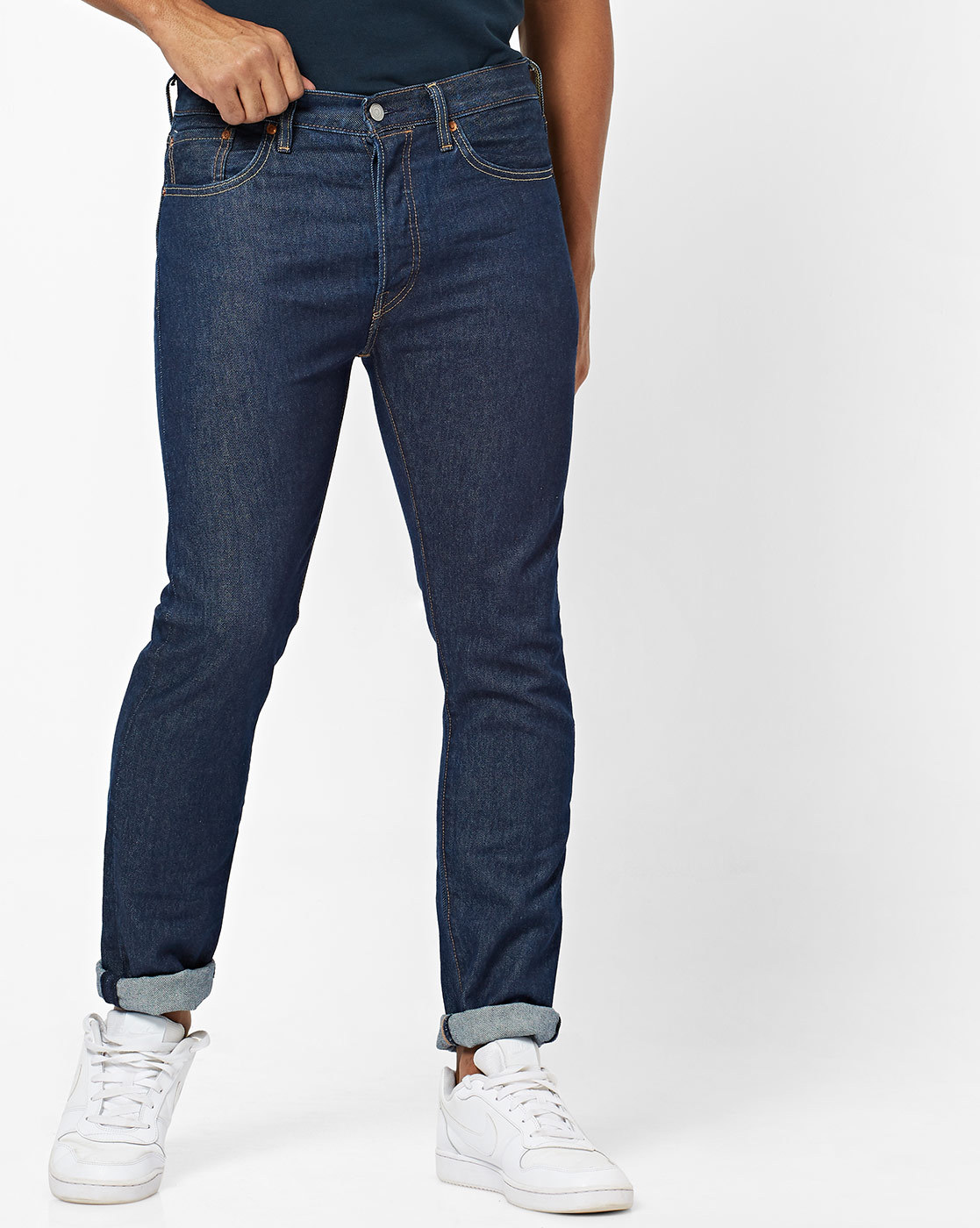 levis 501 skinny jeans blue